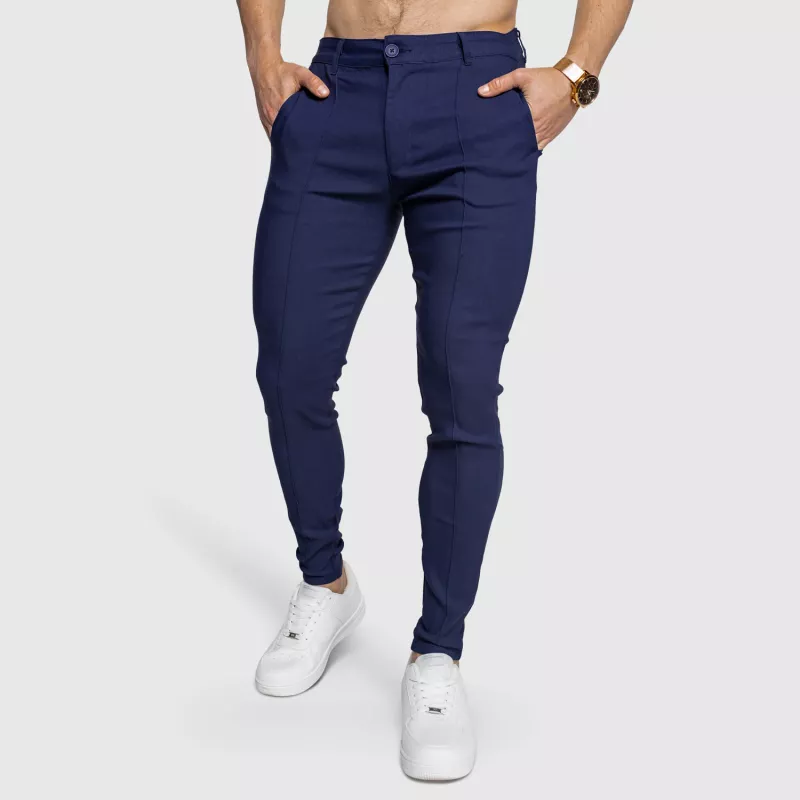 Sztreccs nadrág Iron Aesthetics Excellence, navy-7