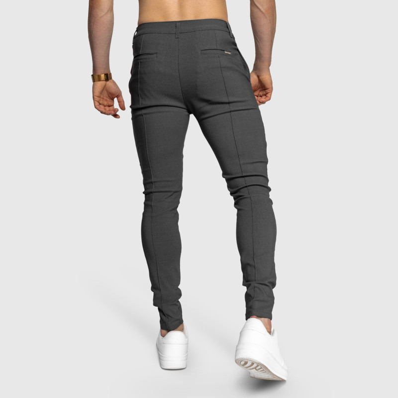 Sztreccs nadrág Iron Aesthetics Excellence, szürke · záber 6