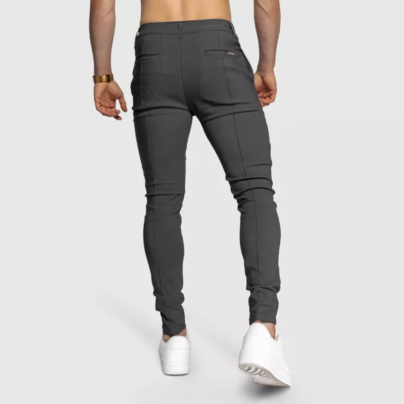 Sztreccs nadrág Iron Aesthetics Excellence, szürke-6