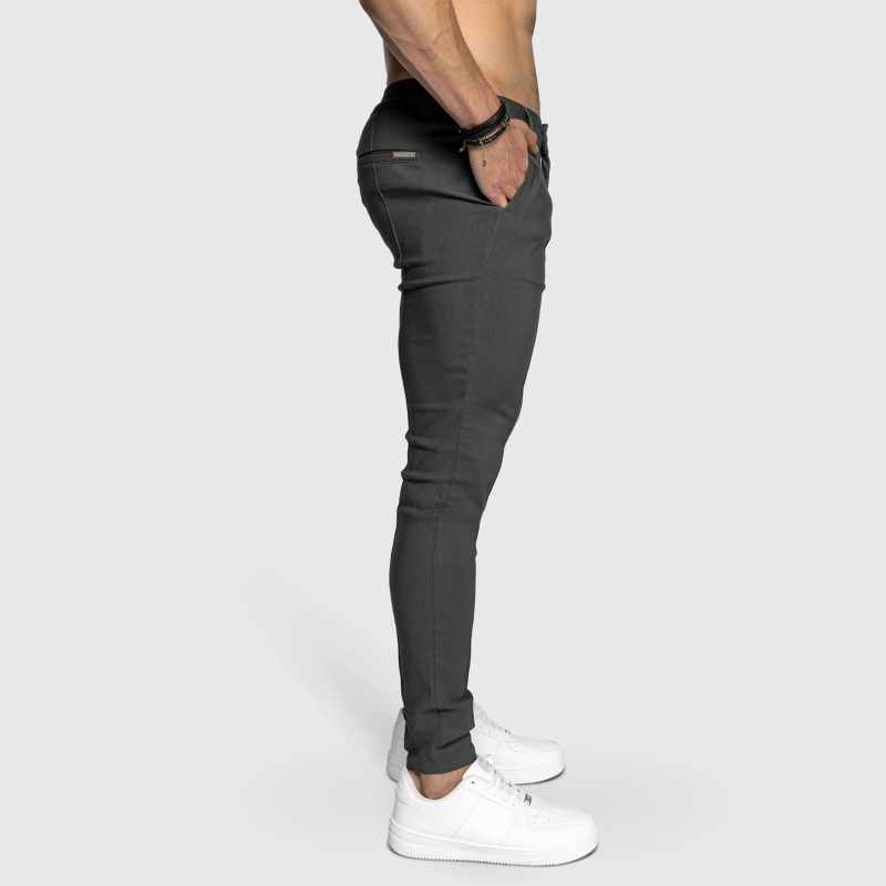 Sztreccs nadrág Iron Aesthetics Excellence, szürke · záber 7