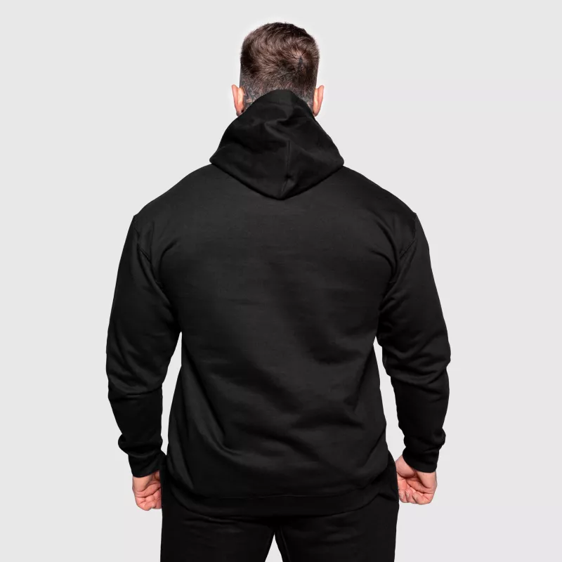 Oversize pulóver Iron Aesthetics Cozy, fekete-2