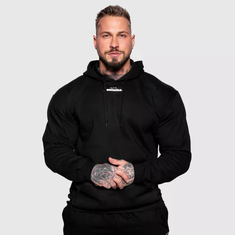 Oversize pulóver Iron Aesthetics Cozy, fekete-6