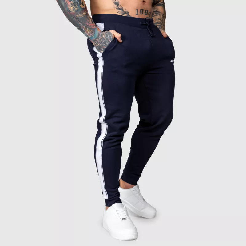 Jogger melegítőnadrág Iron Aesthetics Strips, navy-7