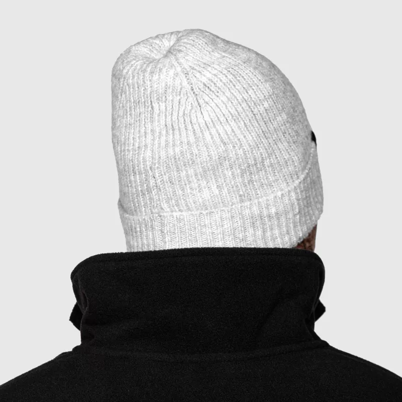 Klasszikus kötött sapka Iron Aesthetics Snug, szürke-3