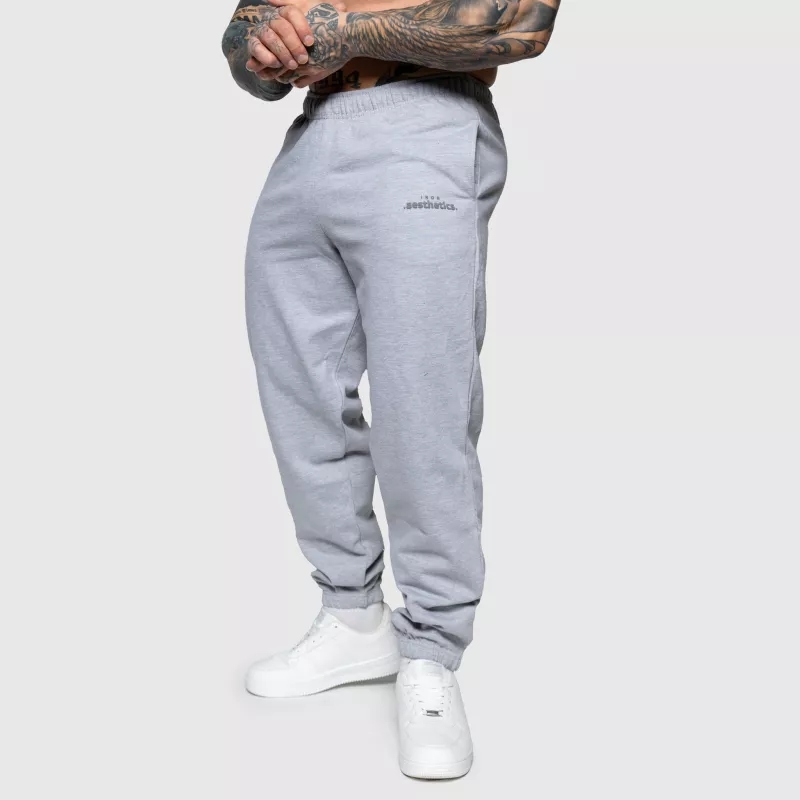 Oversized melegítőnadrág Iron Aesthetics Relaxed, szürke-5