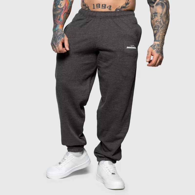 Oversized melegítőnadrág Iron Aesthetics Relaxed, charcoal-6