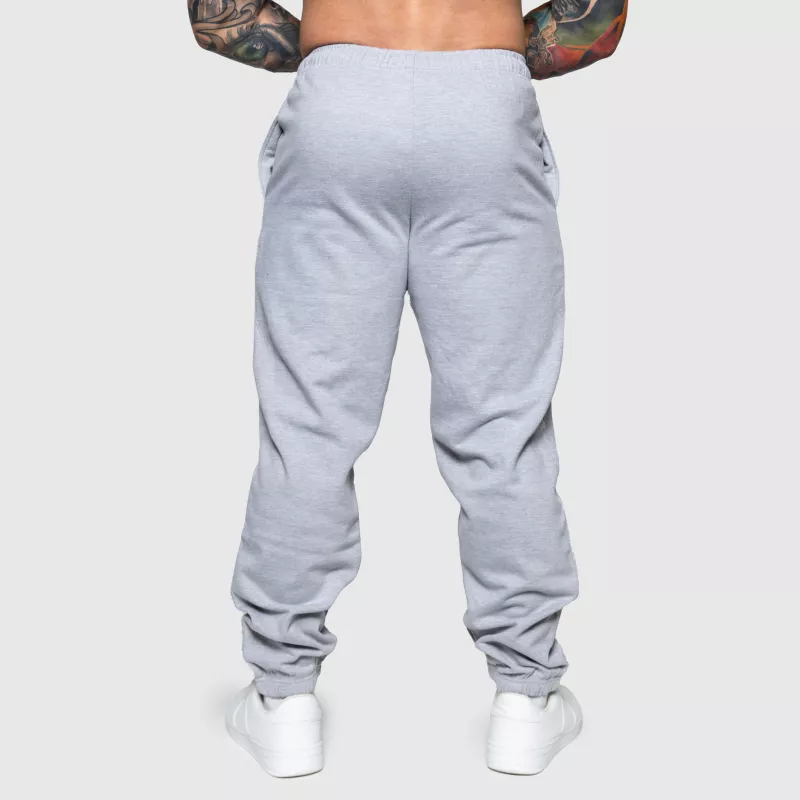 Oversized melegítőnadrág Iron Aesthetics Relaxed, szürke-3