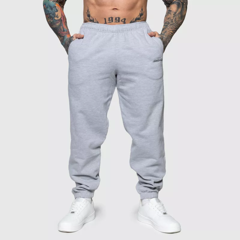 Oversized melegítőnadrág Iron Aesthetics Relaxed, szürke-2