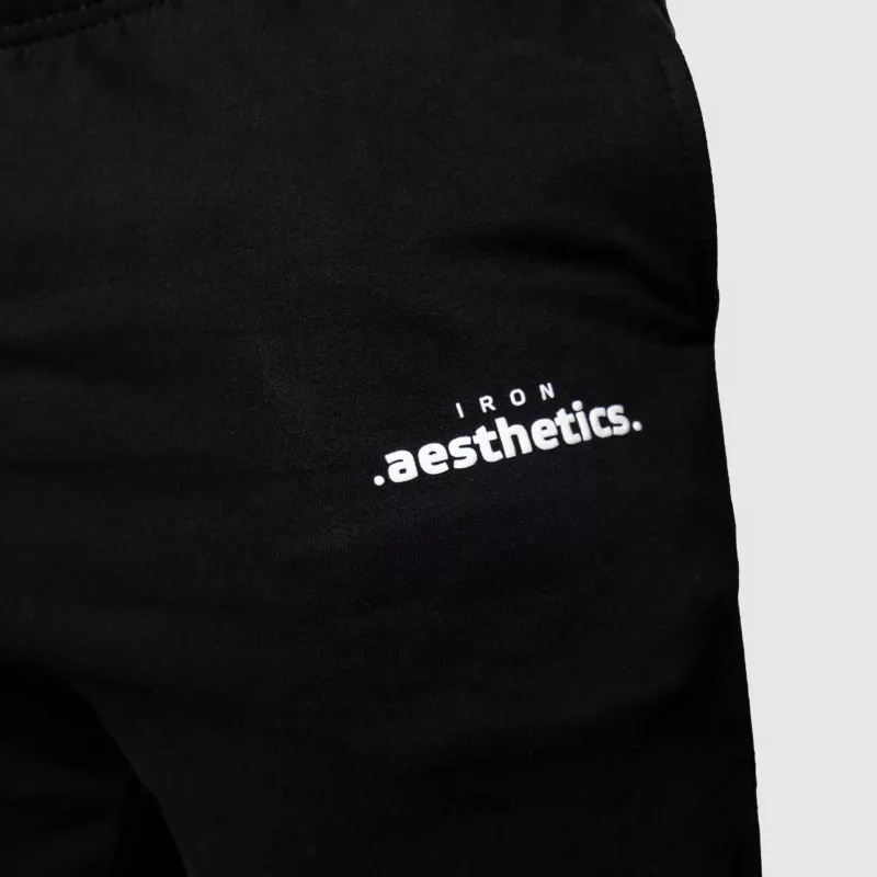 Oversized melegítőnadrág Iron Aesthetics Relaxed, fekete-4
