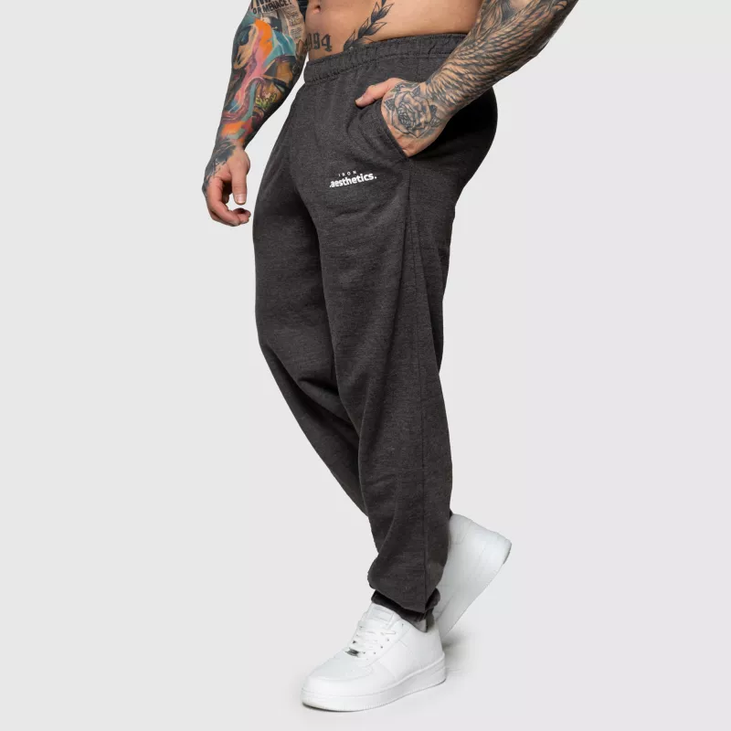 Oversized melegítőnadrág Iron Aesthetics Relaxed, charcoal-9