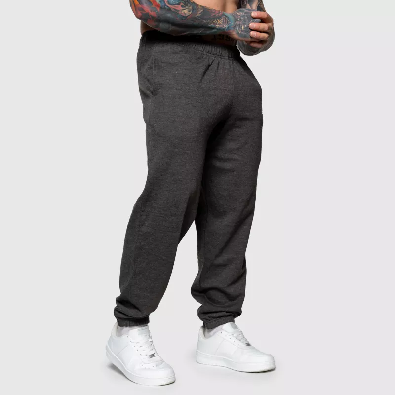 Oversized melegítőnadrág Iron Aesthetics Relaxed, charcoal-5