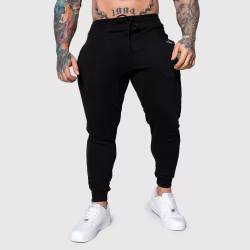 Férfi sportos melegítőnadrág Iron Aesthetics Flexi, fekete