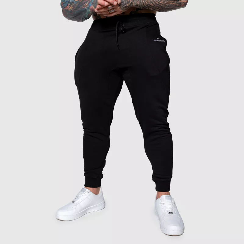 Férfi sportos melegítőnadrág Iron Aesthetics Flexi, fekete-3