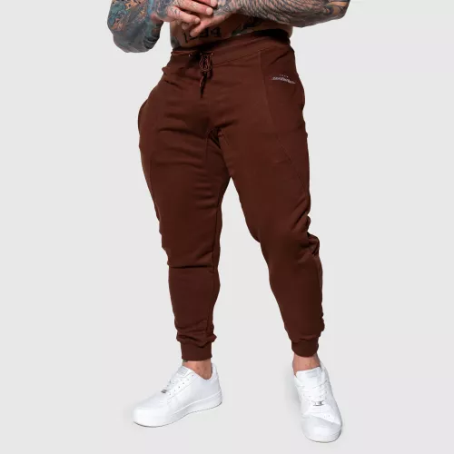 Férfi sportos melegítőnadrág Iron Aesthetics Flexi, barna