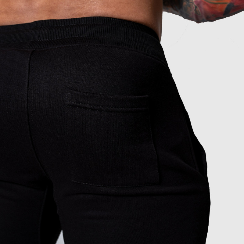 Férfi sportos melegítőnadrág Iron Aesthetics Flexi, fekete · záber 9