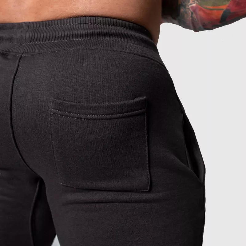 Férfi sportos melegítőnadrág Iron Aesthetics Flexi, sötétszürke-9