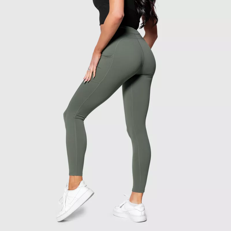 Sportleggings zsebekkel Iron Aesthetics Active, zöld-5