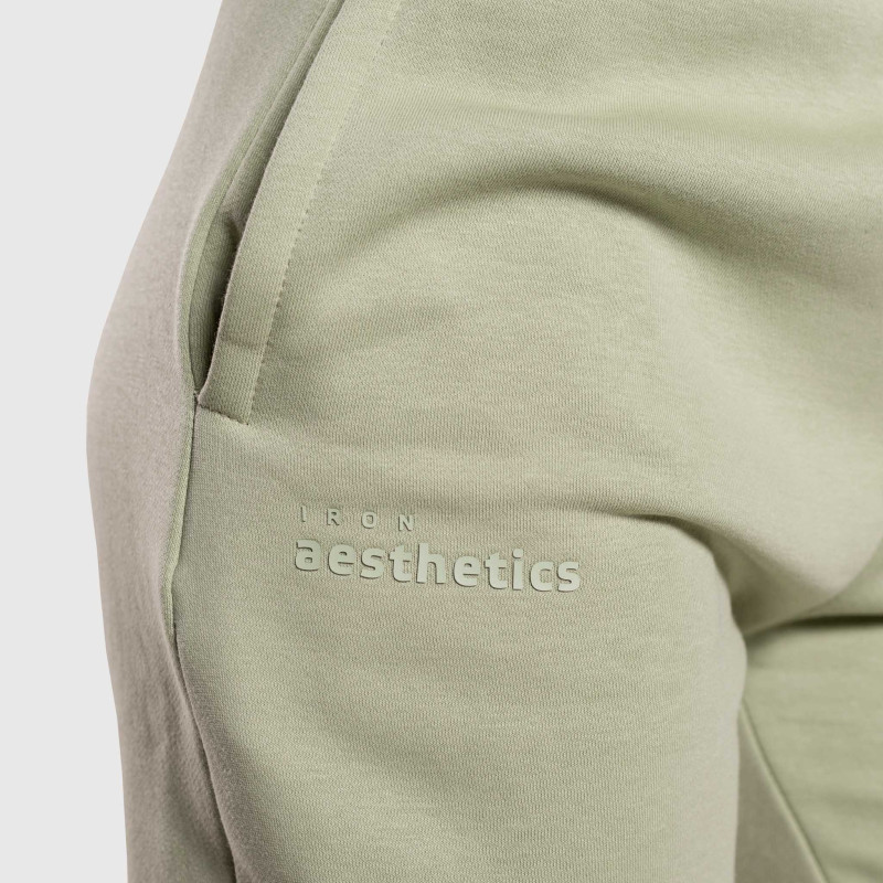 Női oversized melegítőnadrág Iron Aesthetics Simone, zöld · záber 6
