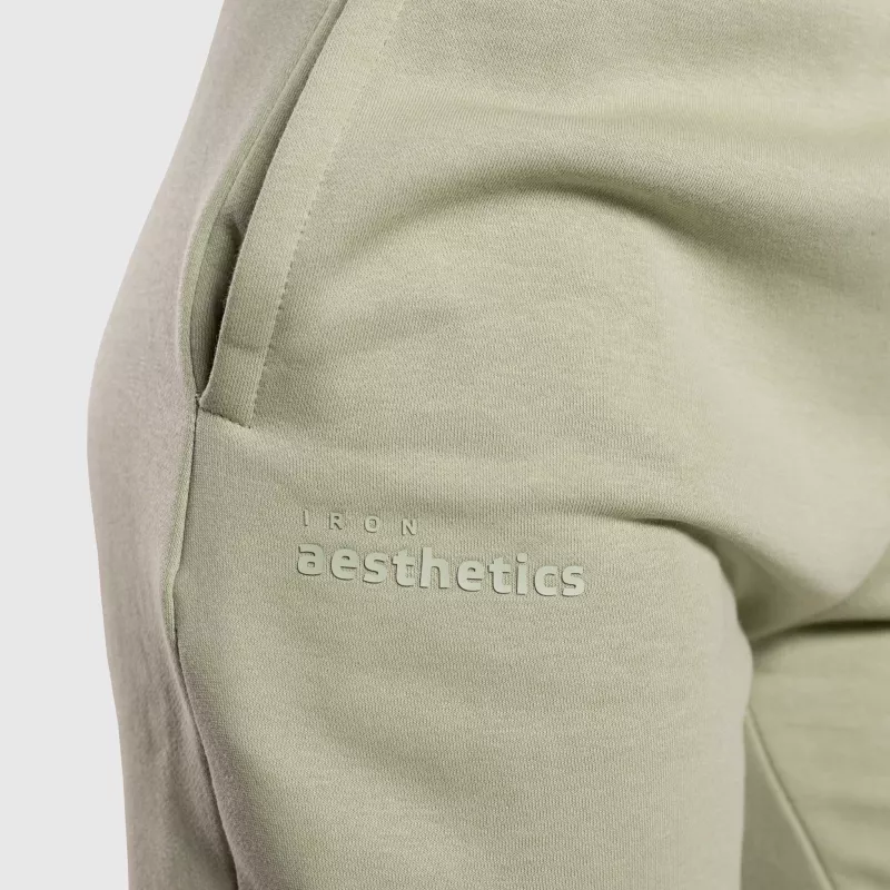 Női oversized melegítőnadrág Iron Aesthetics Simone, zöld-6