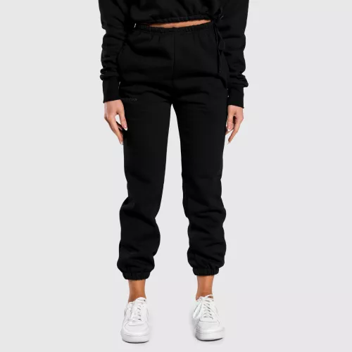 Női oversized melegítőnadrág Iron Aesthetics Simone, fekete