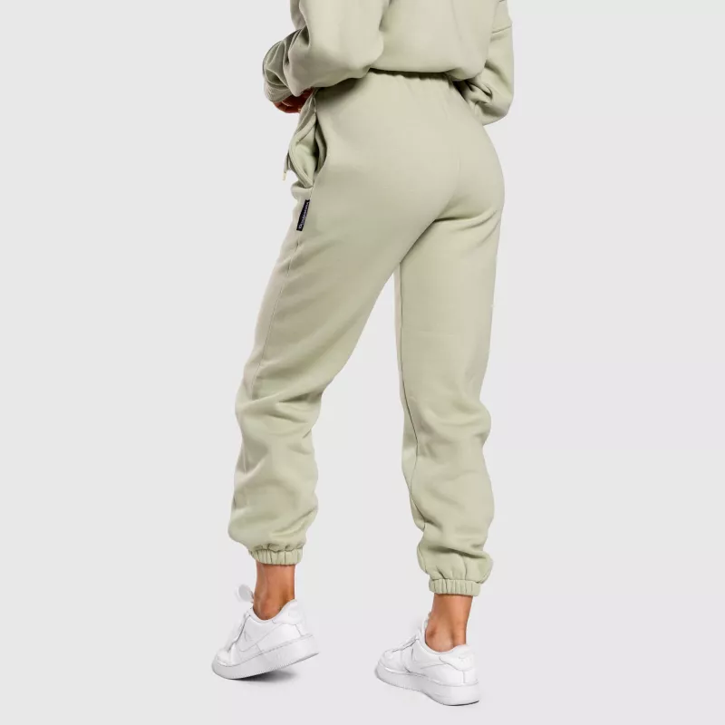 Női oversized melegítőnadrág Iron Aesthetics Simone, zöld-5