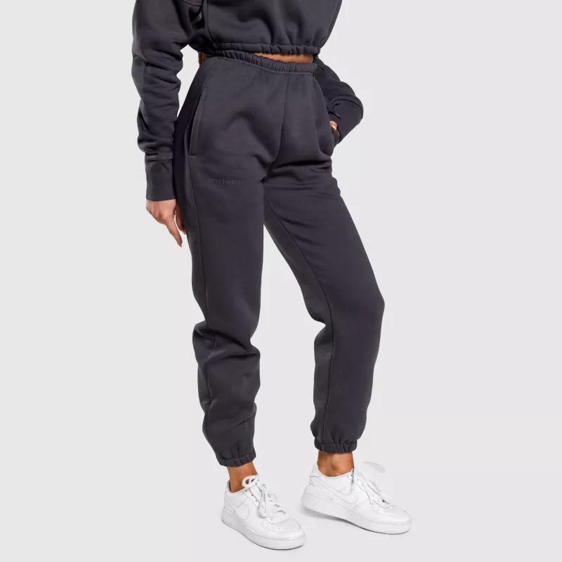 Női oversized melegítőnadrág Iron Aesthetics Simone, szürke-1