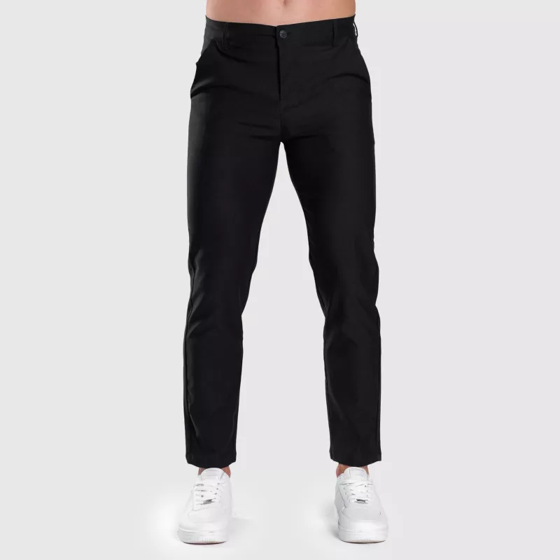 Sztreccs nadrág Iron Aesthetics Classy, fekete-7