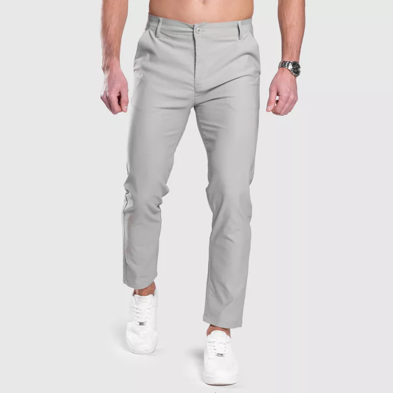 Sztreccs nadrág Iron Aesthetics Classy, szürke-5