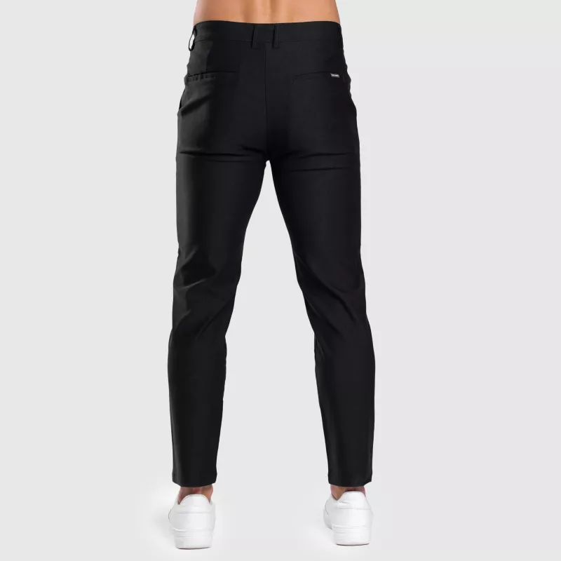 Sztreccs nadrág Iron Aesthetics Classy, fekete-8