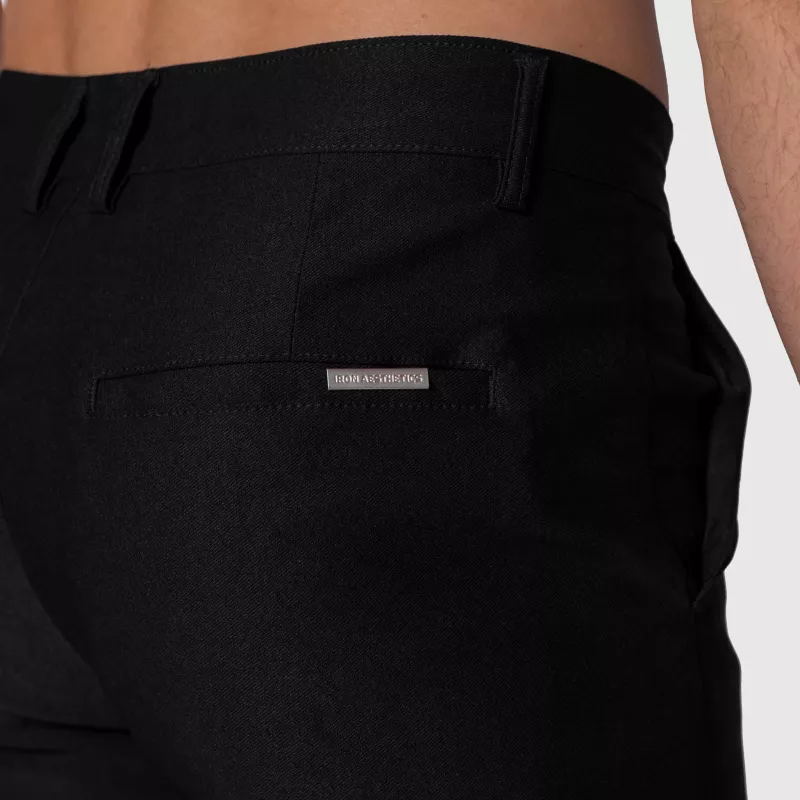 Sztreccs nadrág Iron Aesthetics Classy, fekete-9
