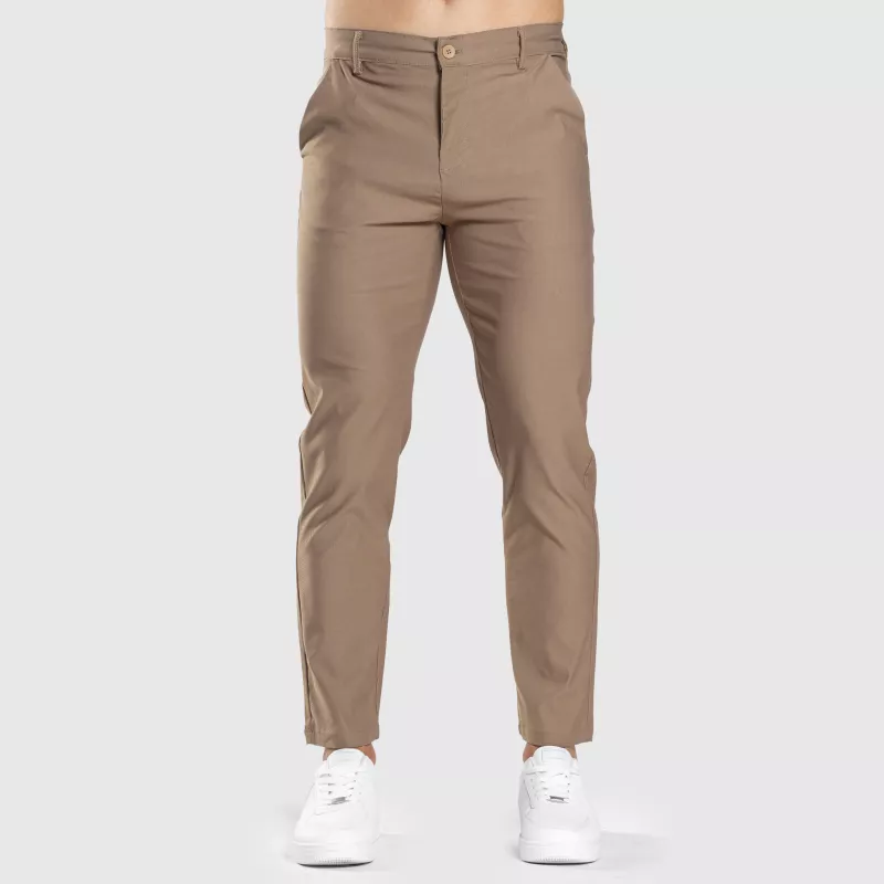 Sztreccs nadrág Iron Aesthetics Classy, barna-7
