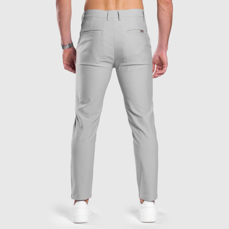 Sztreccs nadrág Iron Aesthetics Classy, szürke · záber 6