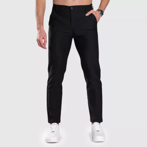 Sztreccs nadrág Iron Aesthetics Classy, fekete