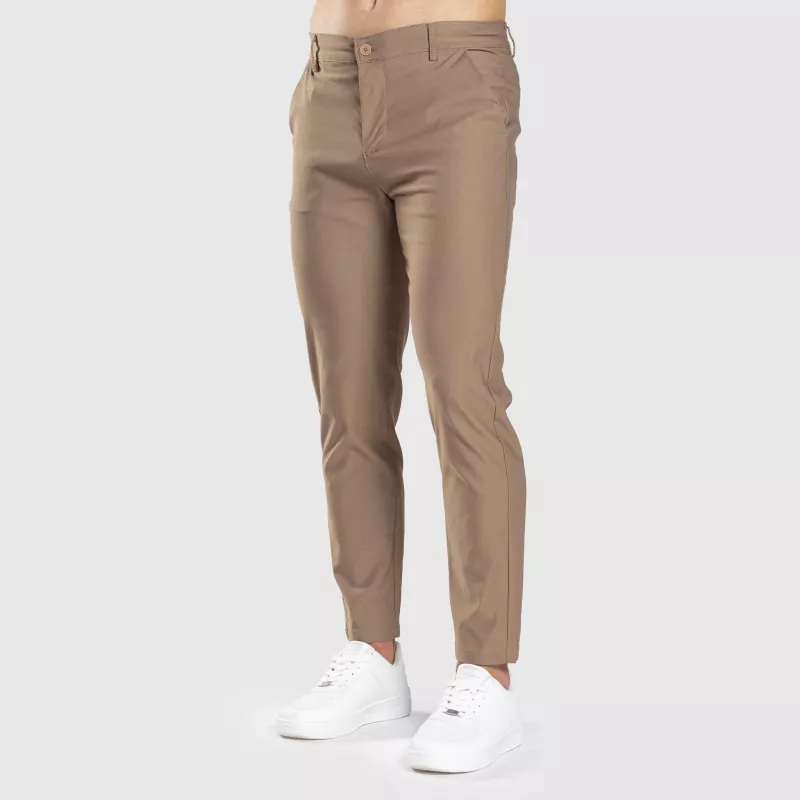 Sztreccs nadrág Iron Aesthetics Classy, barna-8