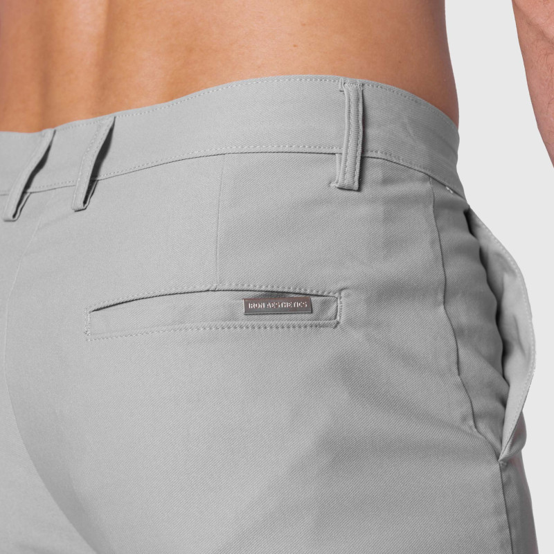 Sztreccs nadrág Iron Aesthetics Classy, szürke · záber 9