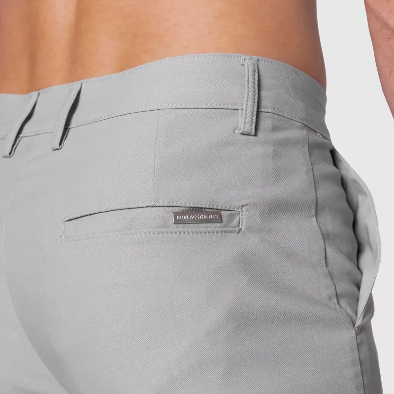 Sztreccs nadrág Iron Aesthetics Classy, szürke-9