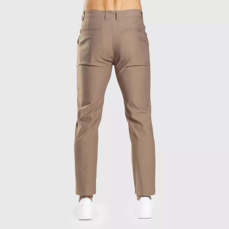 Sztreccs nadrág Iron Aesthetics Classy, barna-9