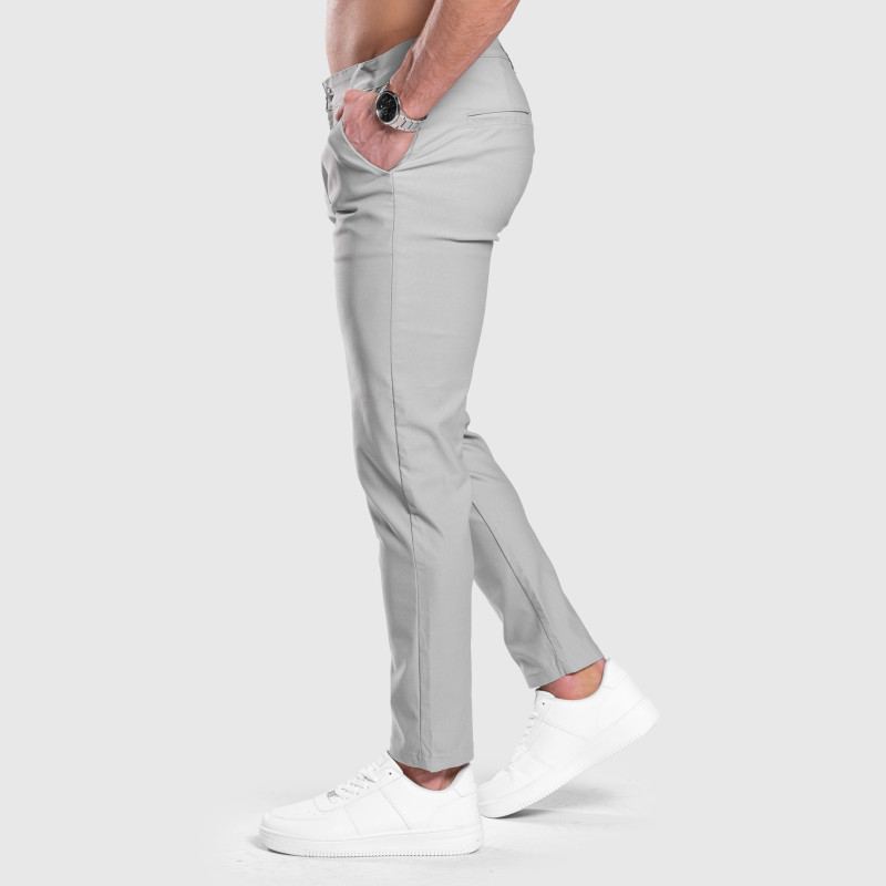 Sztreccs nadrág Iron Aesthetics Classy, szürke · záber 7