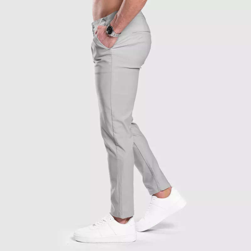 Sztreccs nadrág Iron Aesthetics Classy, szürke-7