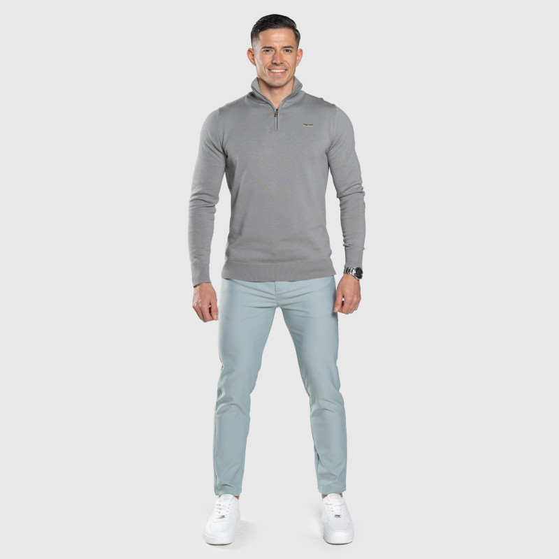 Sztreccs nadrág Iron Aesthetics Classy, zöld · záber 12