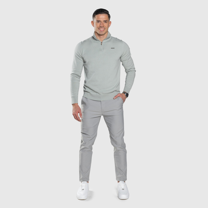 Sztreccs nadrág Iron Aesthetics Classy, szürke · záber 12