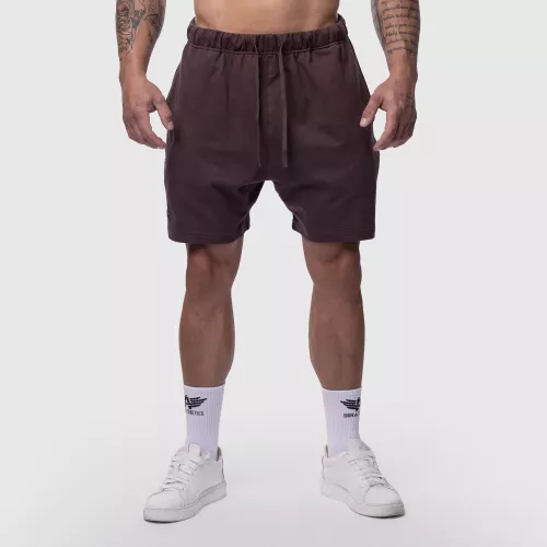 Férfi pamut short Ambition, lila