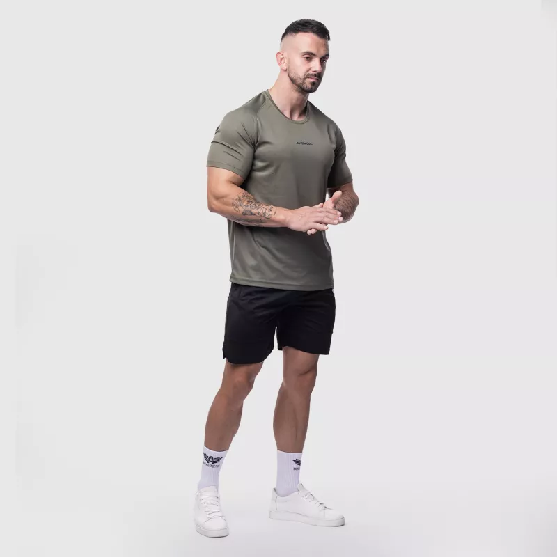 Férfi sportpóló Iron Aesthetics Training, zöld-8