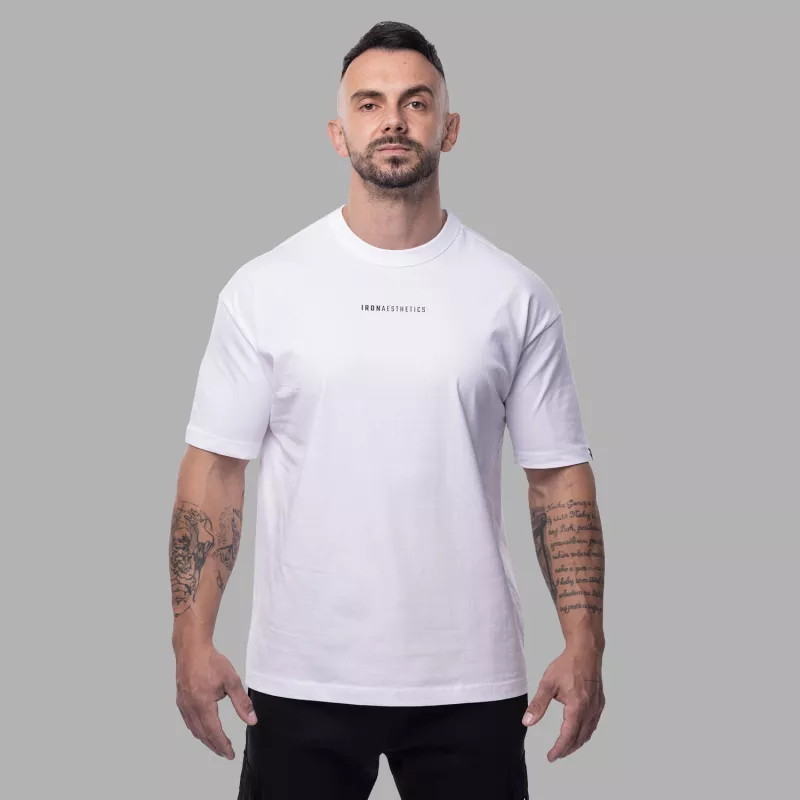 Oversize póló Iron Aesthetics Vibe Tee, fehér-1