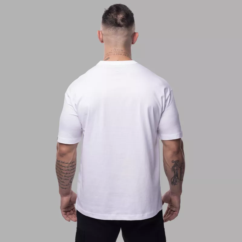 Oversize póló Iron Aesthetics Vibe Tee, fehér-5