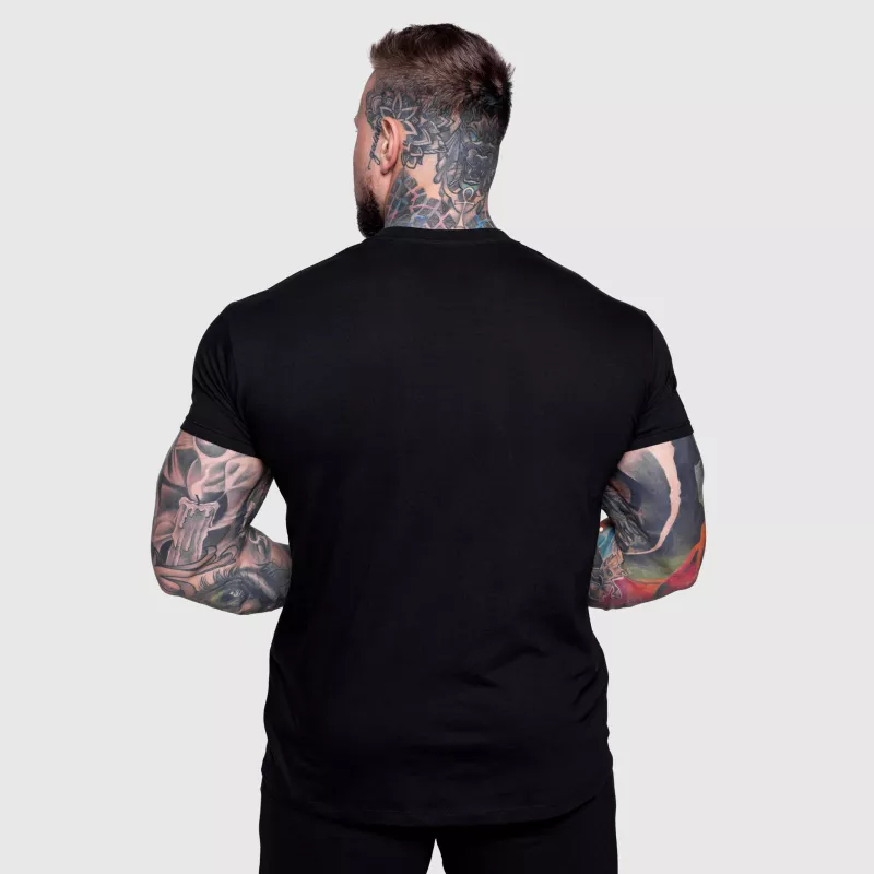 Férfi póló Iron Aesthetics Slash, fekete-3