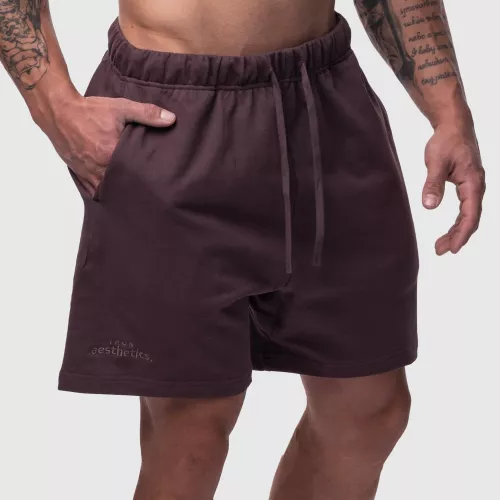 Férfi pamut short Ambition, lila