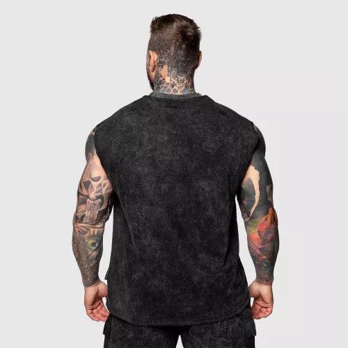 Férfi atléta Iron Aesthetics Muscle Tee, washed black