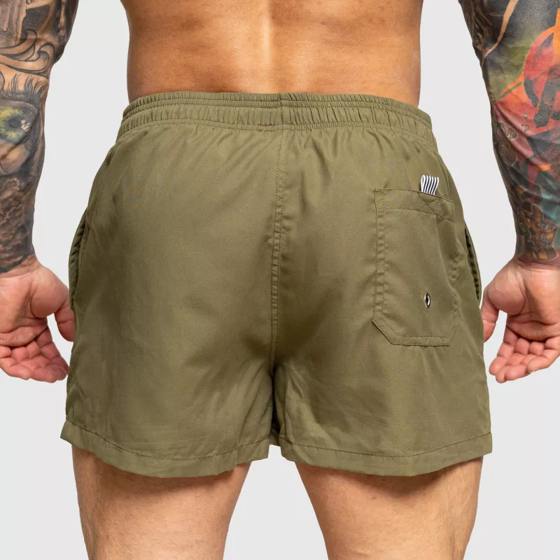 Férfi fürdőnadrág Iron Aesthetics Beach Mode, zöld-5