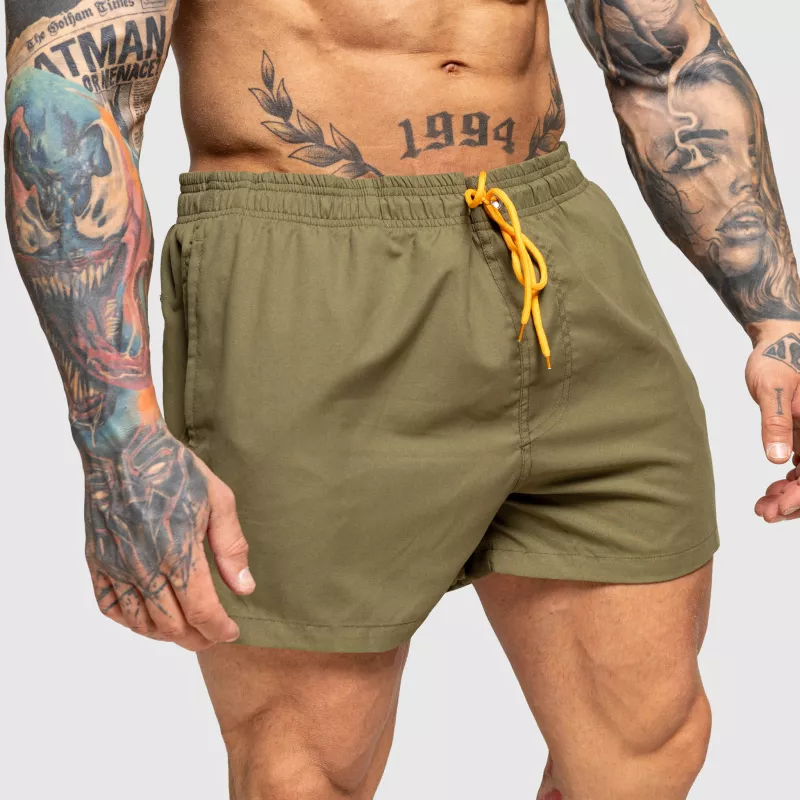 Férfi fürdőnadrág Iron Aesthetics Beach Mode, zöld-4